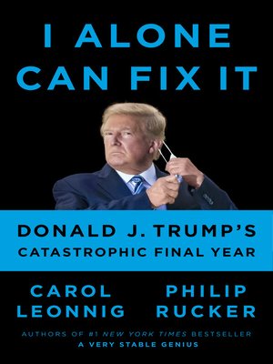 cover image of I Alone Can Fix It